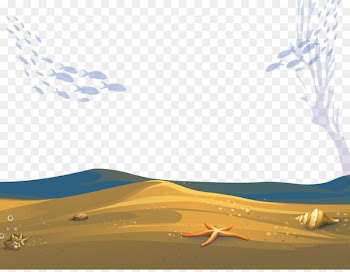 Beach Illustration - Cartoon vector beach 