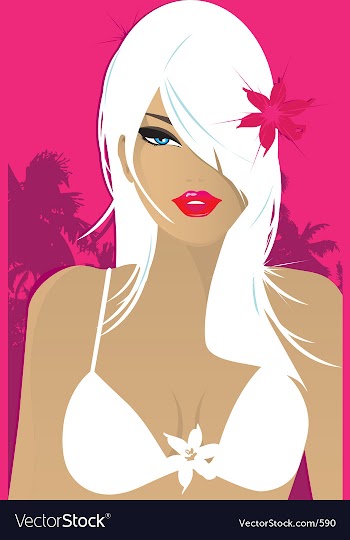 Beach life vector image