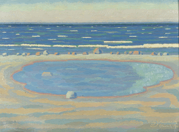 Beach Oland (1911) painting in high | Free Photo - rawpixel