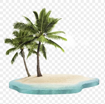 Beach png sticker, 3D design | Free PNG - rawpixel