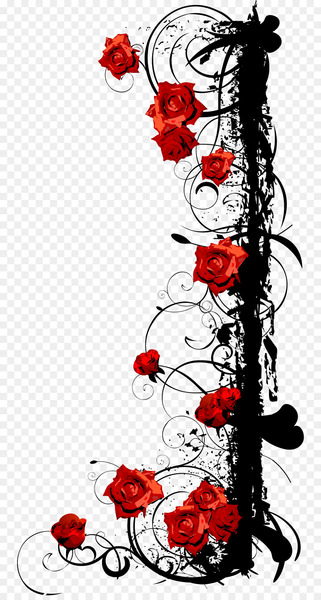 Beach rose Euclidean vector - Rose Vine 