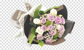 Beach rose Flower bouquet Nosegay Gift, Exquisite flowers bouquet material transparent background PNG clipart