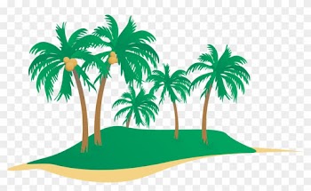 Beach Seaside Resort Clip Art - Coconut Tree Vector Png