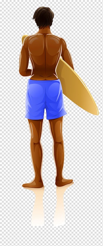 Beach, Surfing people transparent background PNG clipart