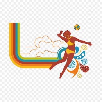 Beach volleyball Sport - People playing volleyball 