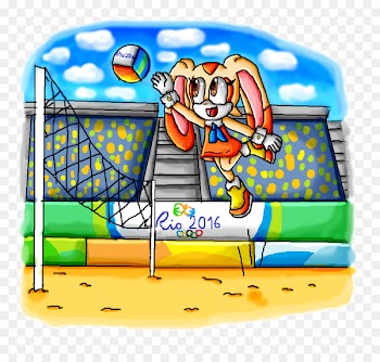 Beach volleyball Super Smash Bros. Brawl Metal Sonic - Peach cream 