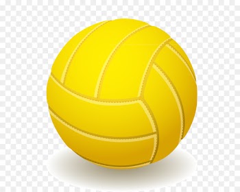 Beach volleyball Vecteur - Hand-painted vector volleyball 