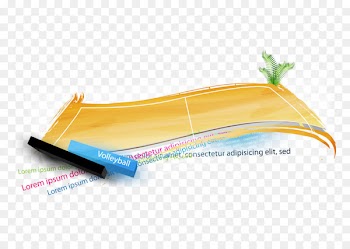 Beach volleyball - Vector game Speedway race track design 