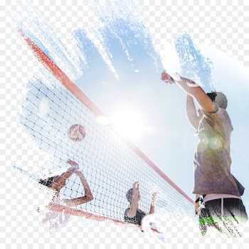 Beach volleyball Volleyball net Sport - Vibrant young man playing beach volleyball 