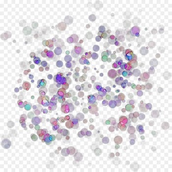 Bead Body Jewellery Glitter Purple -  
