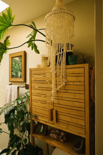 Beaded White Home Decor