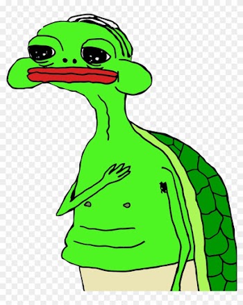 Beak Green Fauna Leaf Organism Clip Art Bird - Turtle Meme My Heart