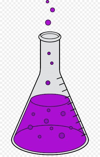Beaker, Chemistry, Laboratory, Violet, Liquid PNG