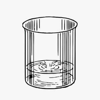 Beaker clipart, vintage laboratory equipment | Free Vector - rawpixel
