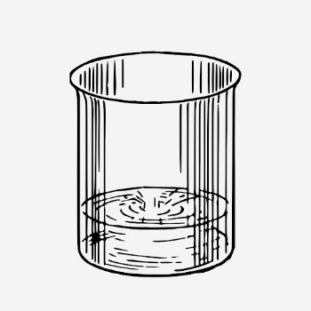 Beaker drawing, vintage laboratory equipment | Free Photo - rawpixel