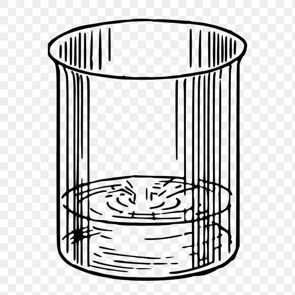 Beaker png sticker, laboratory equipment | Free PNG - rawpixel