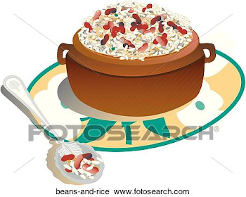 Beans and Rice Clip Art | beans-and-rice | Fotosearch