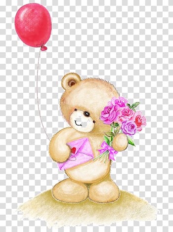 Bear Birthday , ositos forever transparent background PNG clipart