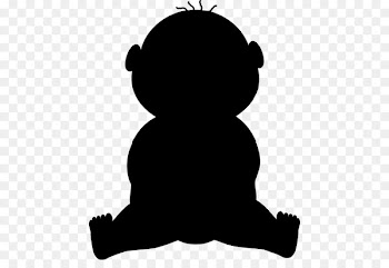 Bear Clip art Silhouette Black M -  