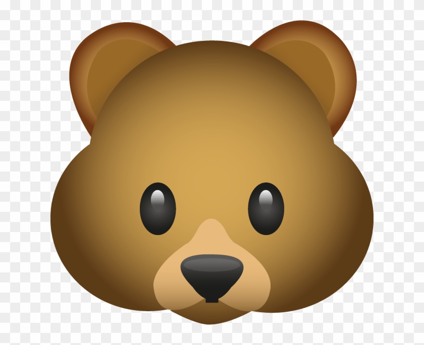 Bear Clipart Emoji - Bear Emoji Png