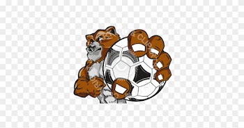 Bear Clipart Soccer - Bear With Soccer Ball
