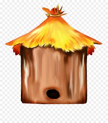Bear, Giant Panda, Animation, Orange, Roof PNG
