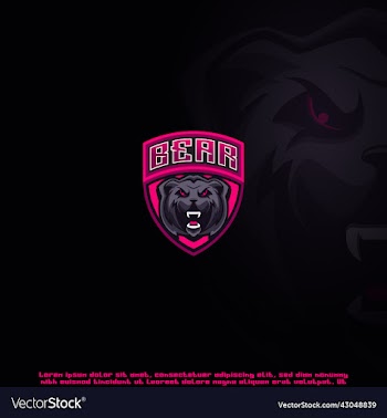 bear mascot logo