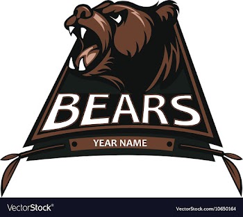 Bear mascot vector image