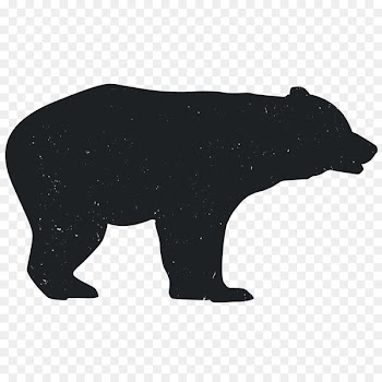 Bear Silhouette Dog Animal - Animal Silhouettes 