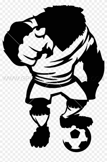 Bear Soccer Player - Vinyl Cutter