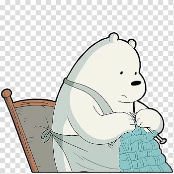 Bear Telegram Sticker LINE , bear transparent background PNG clipart