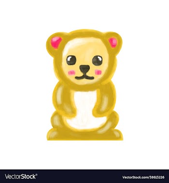 bear water color