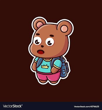 bear with ransel
