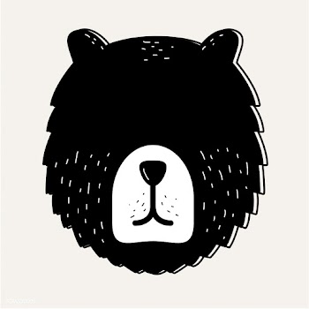 Bear with yes | Free stock vector - 390326