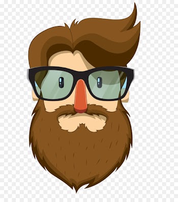 Beard Man Moustache Clip art - Bearded man with glasses 