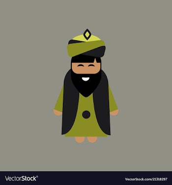 Bearded king wearing sunglasses vector image