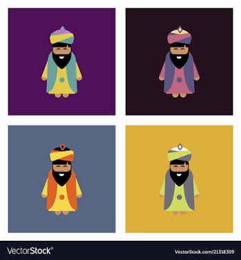 Bearded king wearing sunglasses vector image