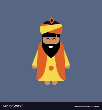 Bearded king wearing sunglasses vector image