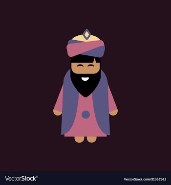 Bearded king wearing sunglasses vector image