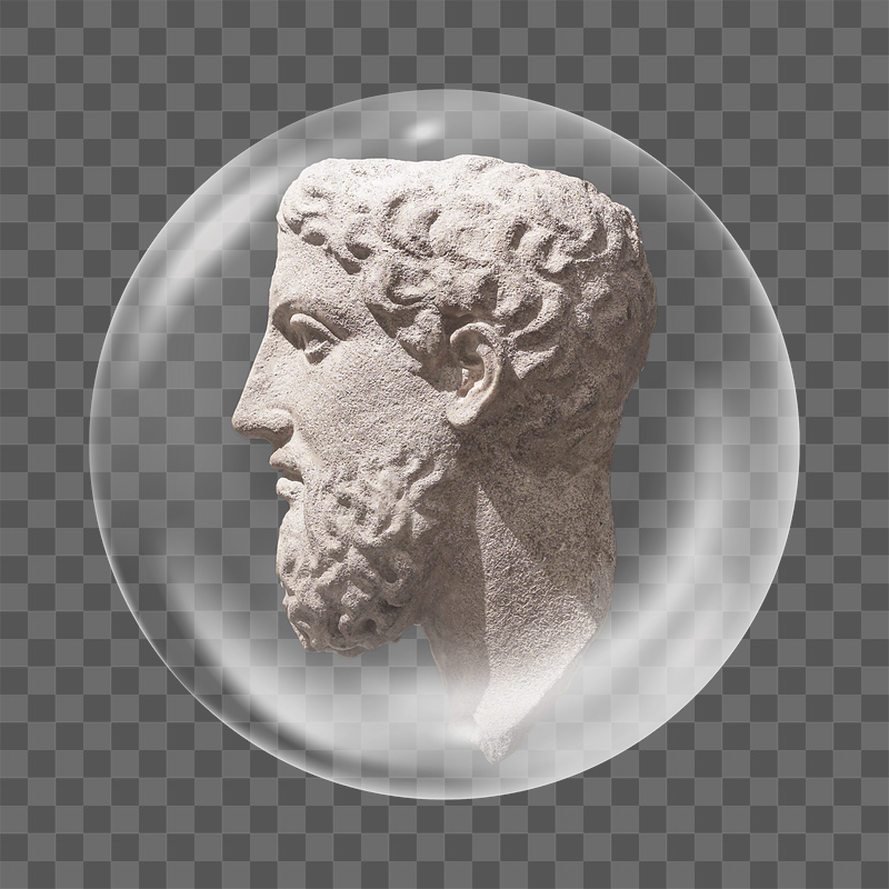 Bearded man's head png sculpture | Free PNG - rawpixel