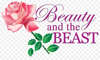 Beast Belle Text Cursive Film - beauty and the beast 