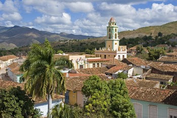 beautiful aerial view of Trinidad - Cuba