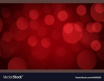beautiful bokeh red background
