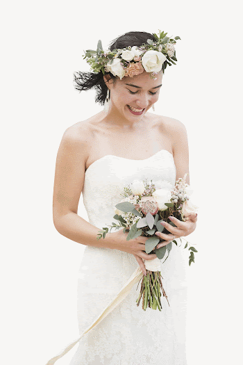 Beautiful bride collage element psd | Free PSD - rawpixel