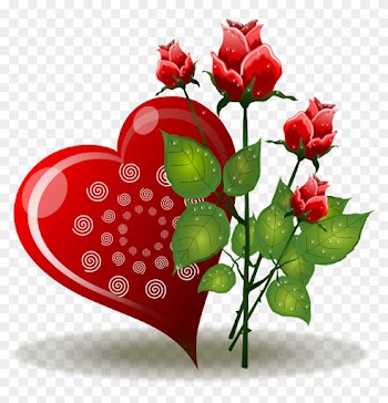 Beautiful Clip Art - Love Red Roses Png
