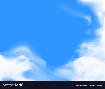 Beautiful cloudscape scene vector image
