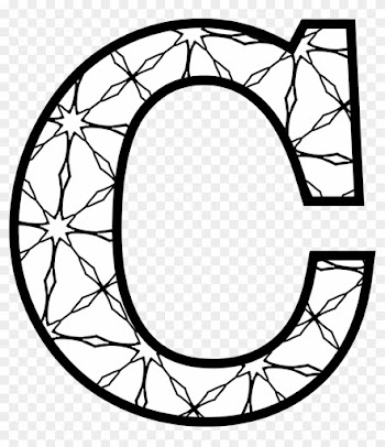 Beautiful Coloring Pages For The Letter C Cookie Monster - Colour In Letters C