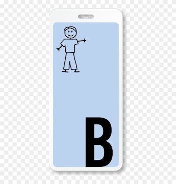 Beautiful Decoration Bathroom Pass Durable Bathroom - Stick People Man