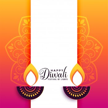 Beautiful diwali festival celebration holiday illustration Free Vector