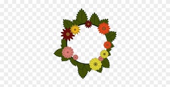 Beautiful Flower Wreath, Wedding, Flower, Floral Png - Flower